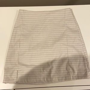 Brandy Melville checkers mini skirt